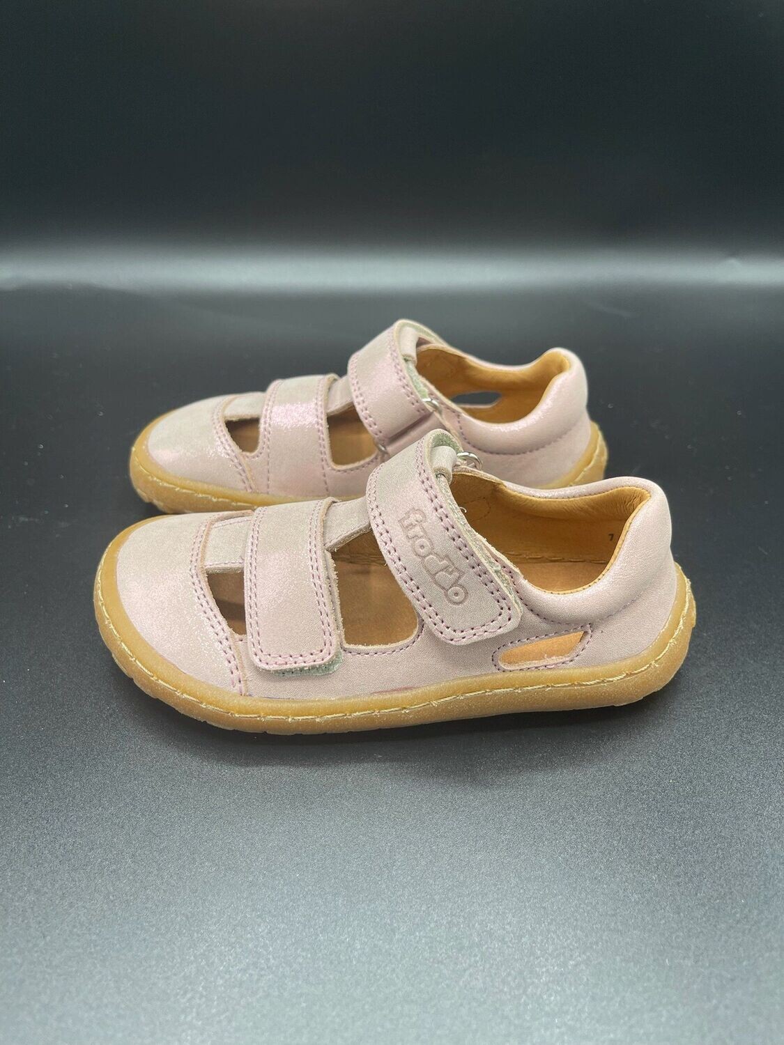 Froddo | Barfußsandale klett| pink shine Froddo | Barfußsandale klett| pink shine
