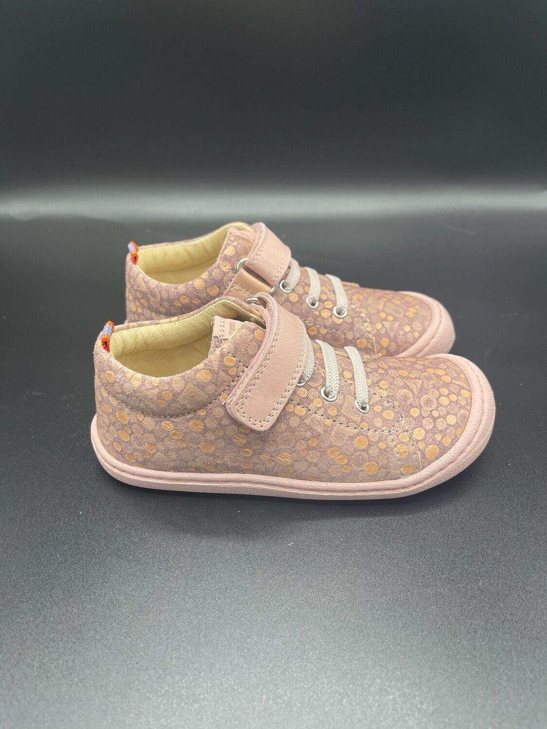 KOEL | Bonny fantasie | salmon KOEL Bonny Fantasie Salmon Barfußschuhe Mädchen für Kindergarten Alltag und erste Abenteuer