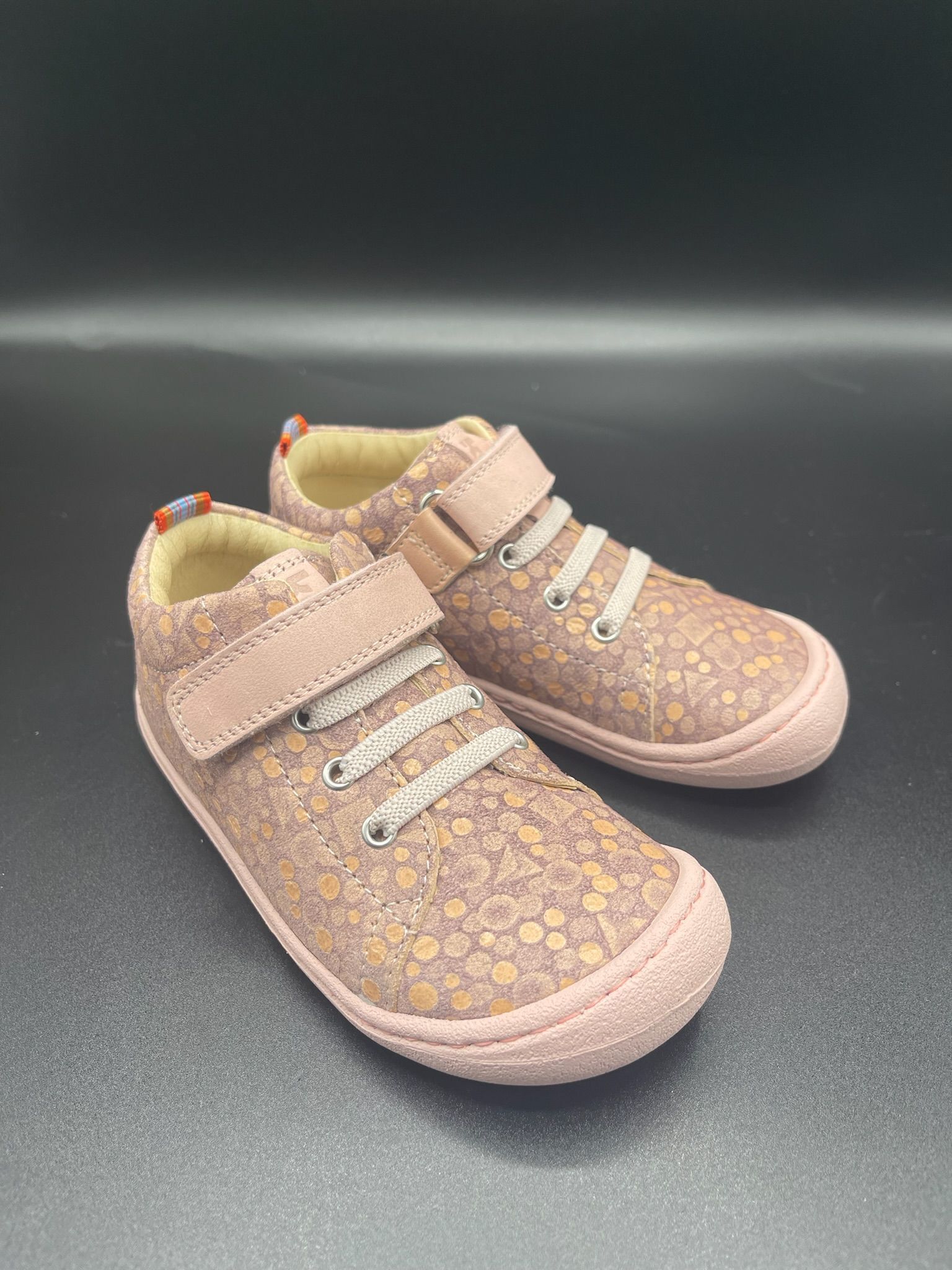 KOEL Bonny Fantasie Salmon Barfußschuhe Mädchen für Kindergarten Alltag und erste Abenteuer