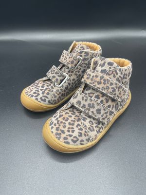 Telyoh bare | Übergangsschuh LEO | grey Telyoh bare Übergangsschuh Leo Grey Kinder-Barfußschuh mit Klettverschluss