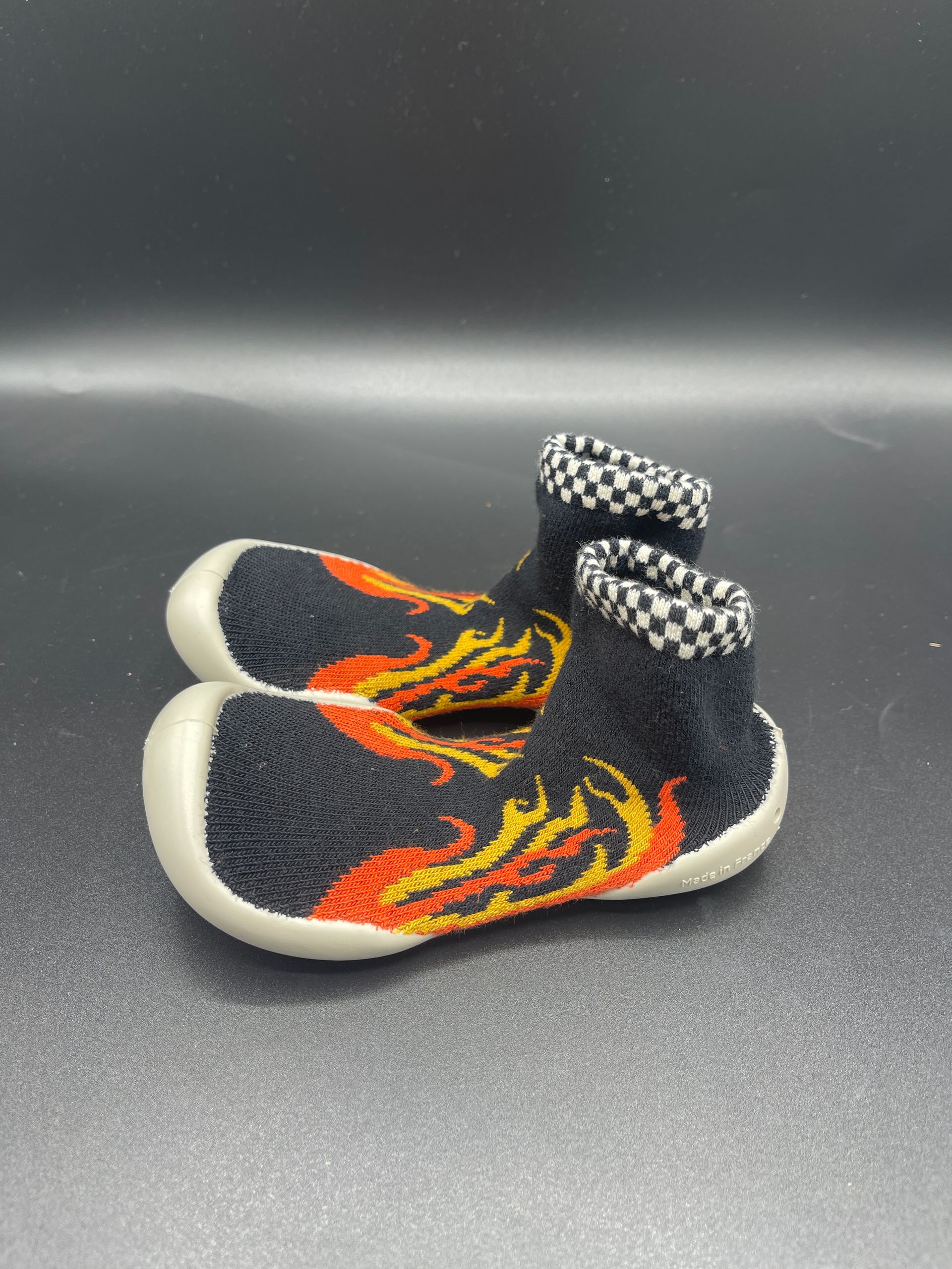 Collégien Danny Fire Hausschuhe Jungen schwarz
