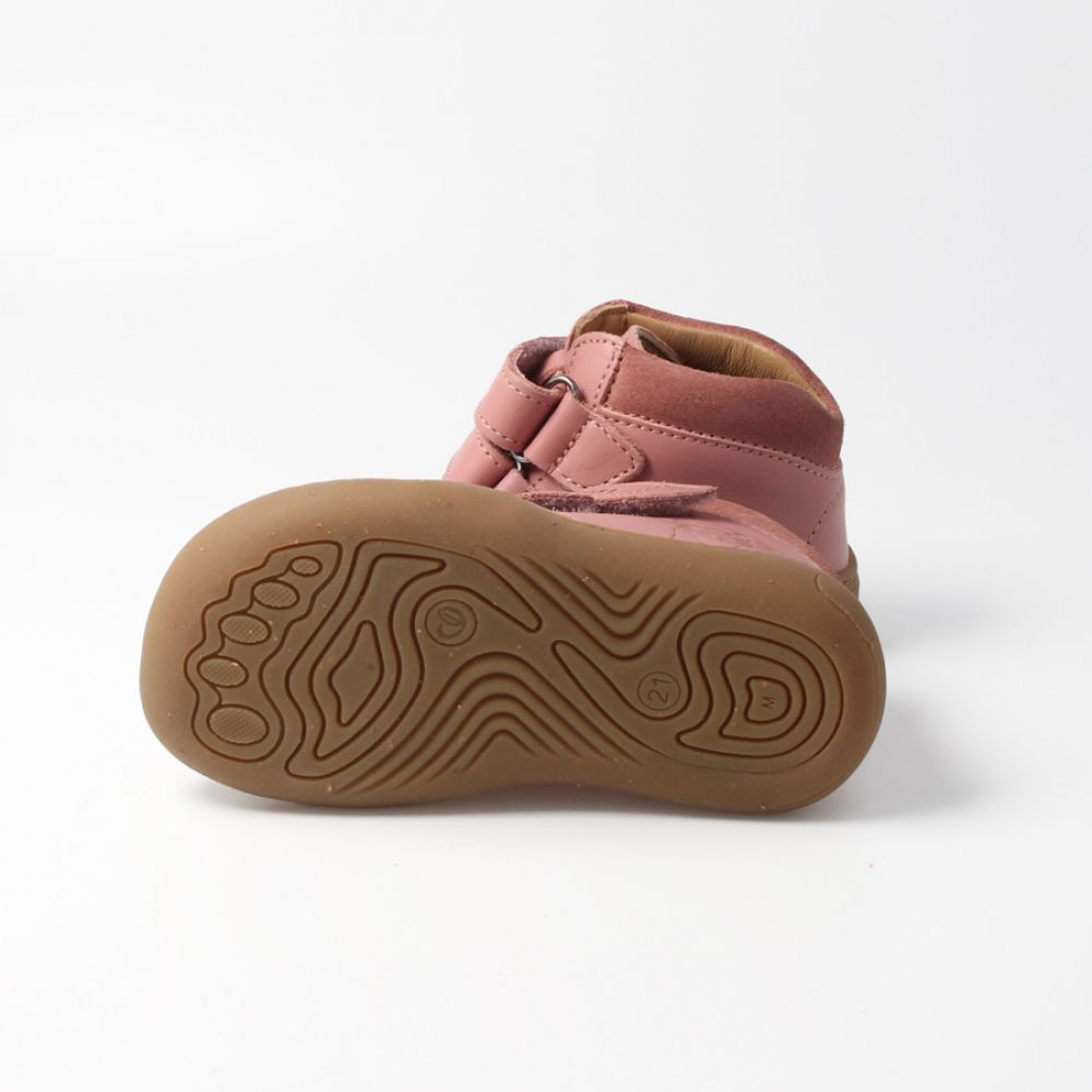 bLIFESTYLE Raccoon Nappa Altrosa Kinder-Barfußschuh