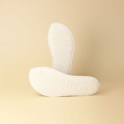 bLIFESTYLE | Einlegesohle für Barfußschuhe | Wollig bLIFESTYLE Einlegesohlen Wolle für Barfußschuhe, warme Sohlen für kalte Tage und Alltag