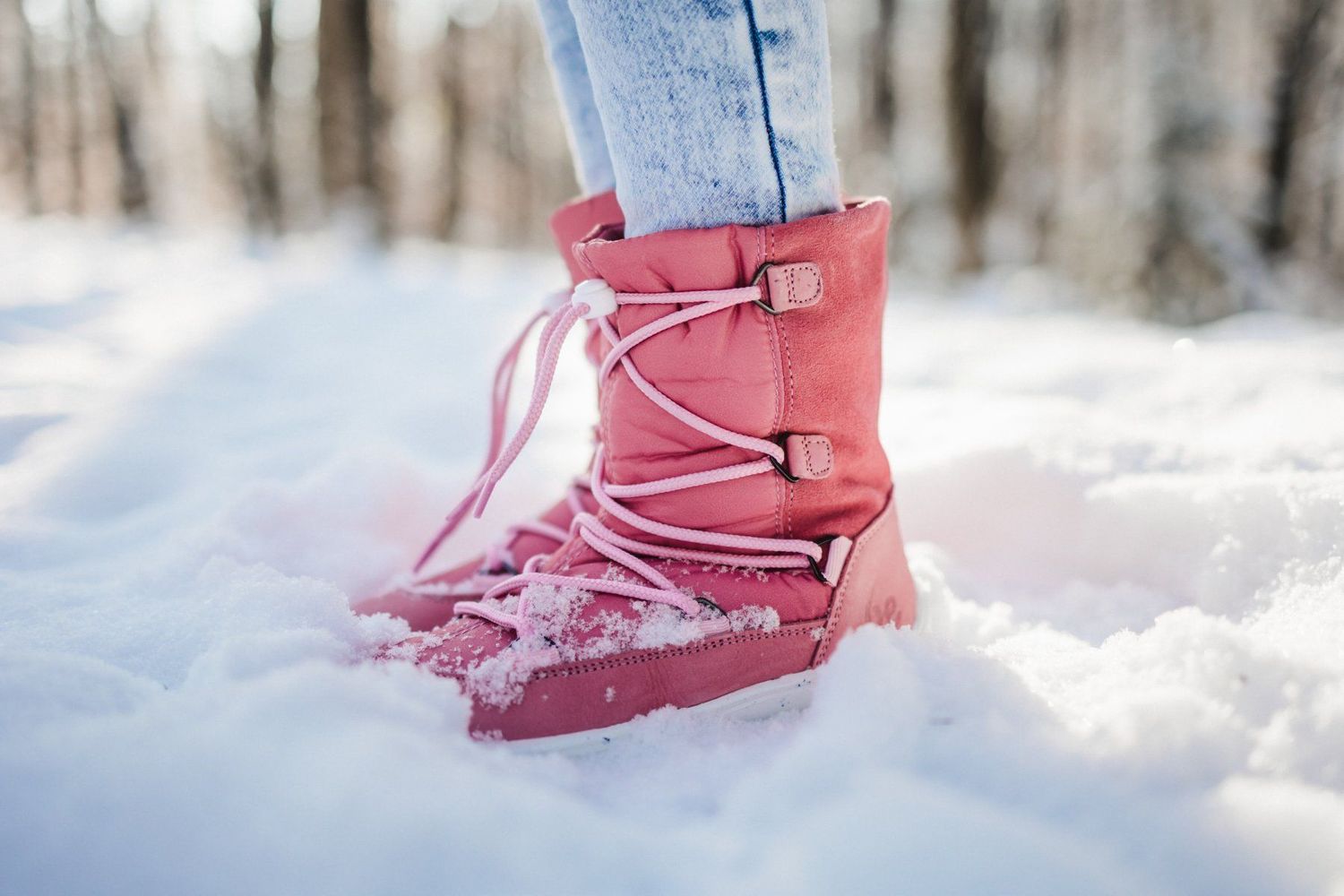 beLenka | Snowfox 2.0 | Rose Pink – Barfuß-Winterschuhe