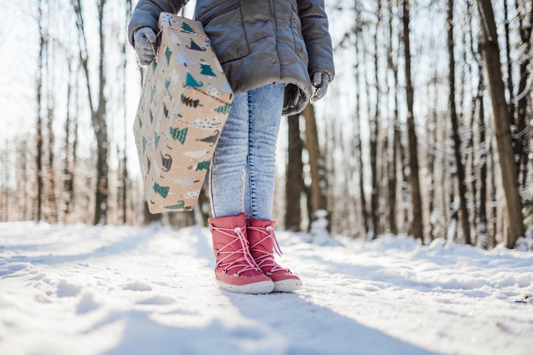 beLenka | Snowfox 2.0 | Rose Pink – Barfuß-Winterschuhe