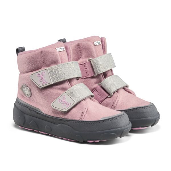 Affenzahn | Winterstiefel Wolle Comfy | Koala – rosa – Barfuß-Winterschuhe