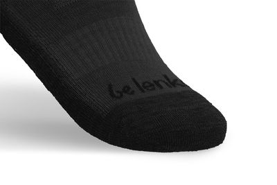 Be Lenka Kinder Merinosocken grau mit Schneeflocke und Logo für Winter, Kita und Schule