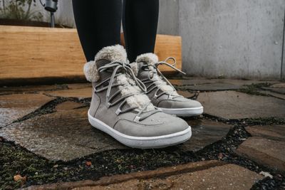 Winter Barfußschuhe Be Lenka Bliss - cloud grey Be Lenka Bliss Cloud Grey Winter-Barfußschuhe Damen