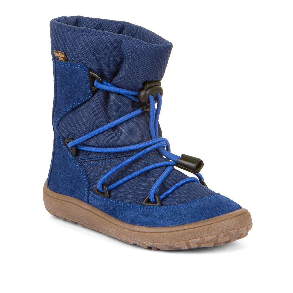Froddo | Winterstiefel Tex Track Wool | electric Blue – blau – Barfuß-Winterschuhe