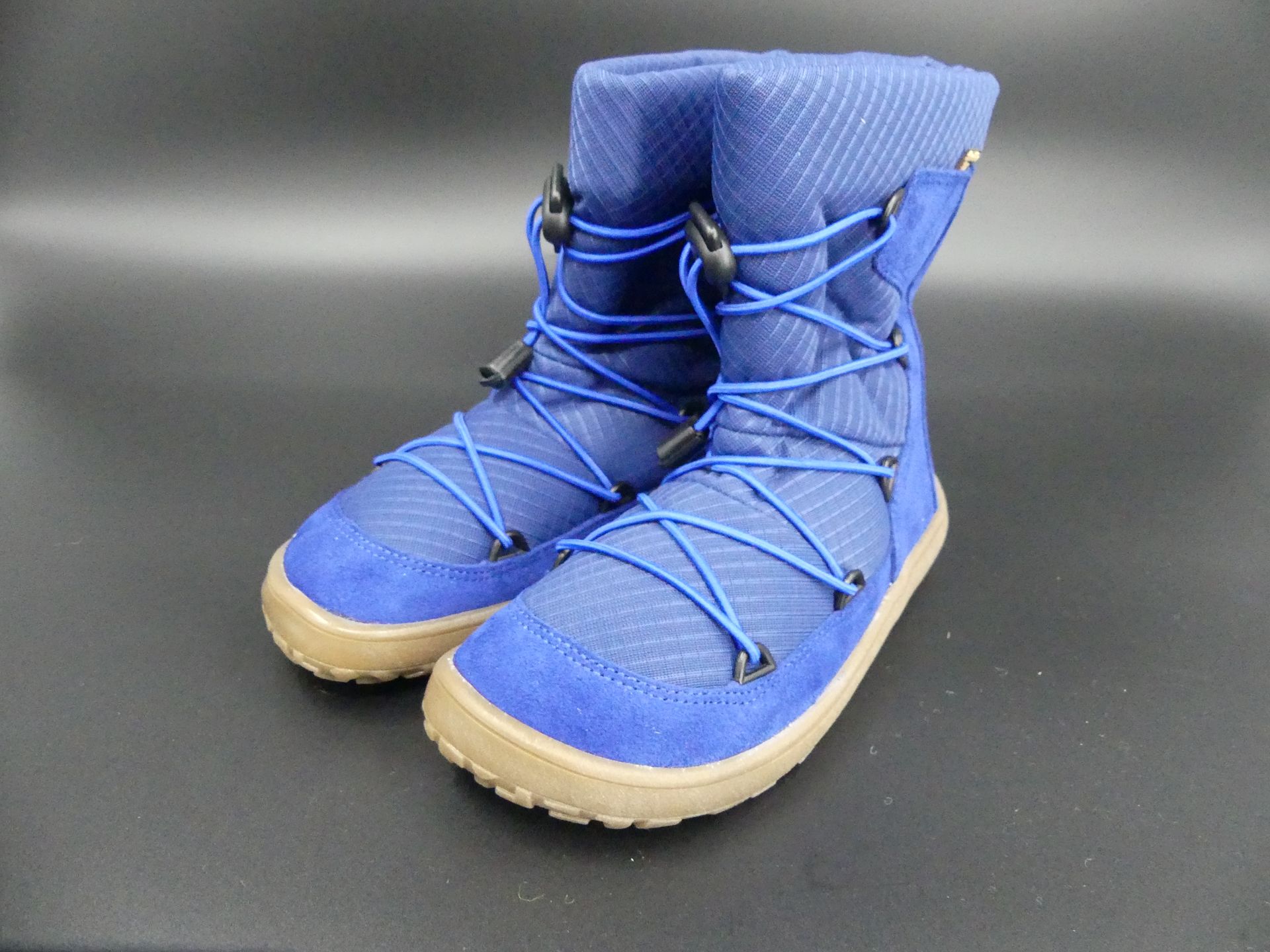 Froddo | Winterstiefel Tex Track Wool | electric Blue – blau – Barfuß-Winterschuhe
