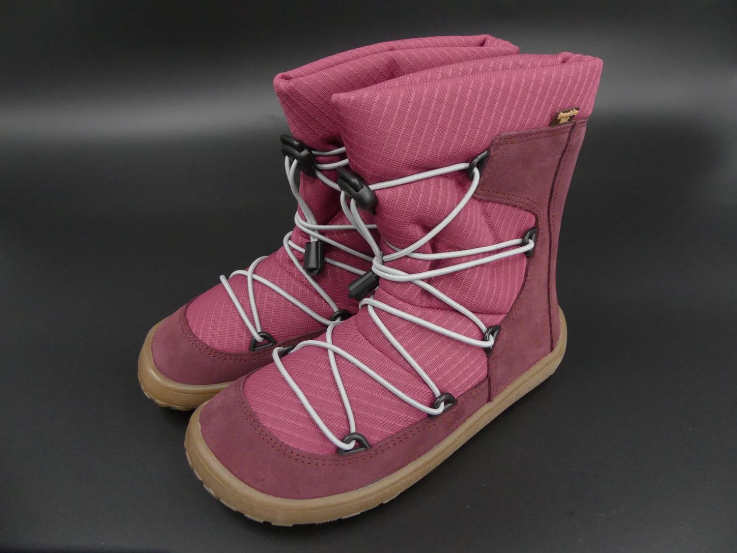 Froddo Tex Track Wool Bordeaux Winterboots Kinder mit Elastiksenkeln und Stopper