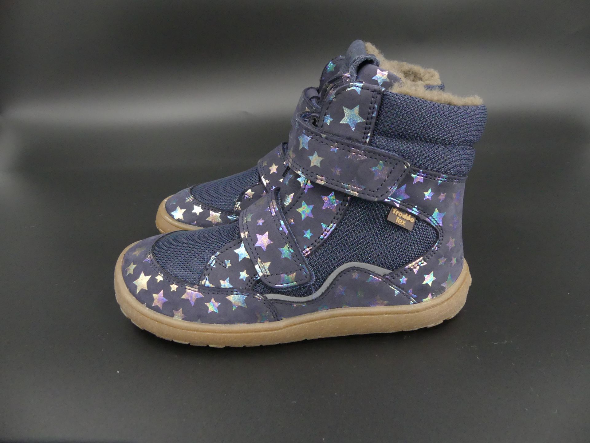 Warme Barfußstiefel Kinder für Winter Kita Alltag von Froddo Barefoot