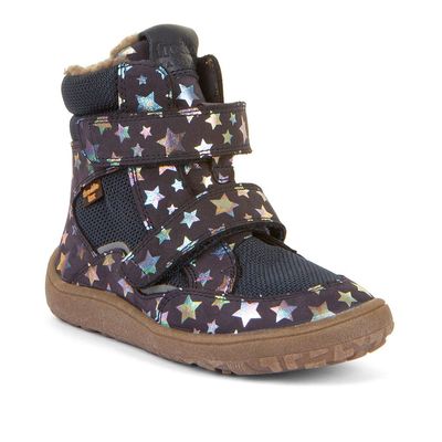 Froddo |Barefoot Tex Winter | Stars Warme Barfußstiefel Kinder für Winter Kita Alltag von Froddo Barefoot