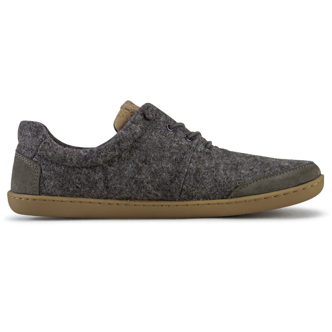 Doghammer Local Wool Terrar Greyish Barfußschuh aus Loden