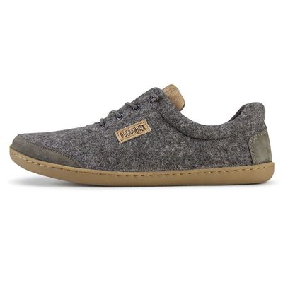 Doghammer | Local Wool Terrar | greyish Doghammer Local Wool Terrar Greyish Barfußschuh aus Loden