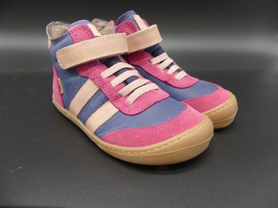 KOEL Daniel 2.0 Fuchsia Barfußschuhe Kinder mit TEX Membran und warmem Wollfutter