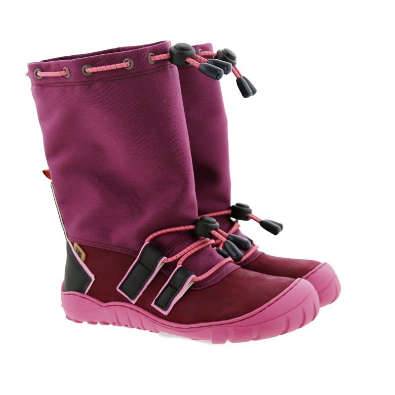 KOEL RANA BORDO Kinder-Winterschuhe mit Lammfellfutter
