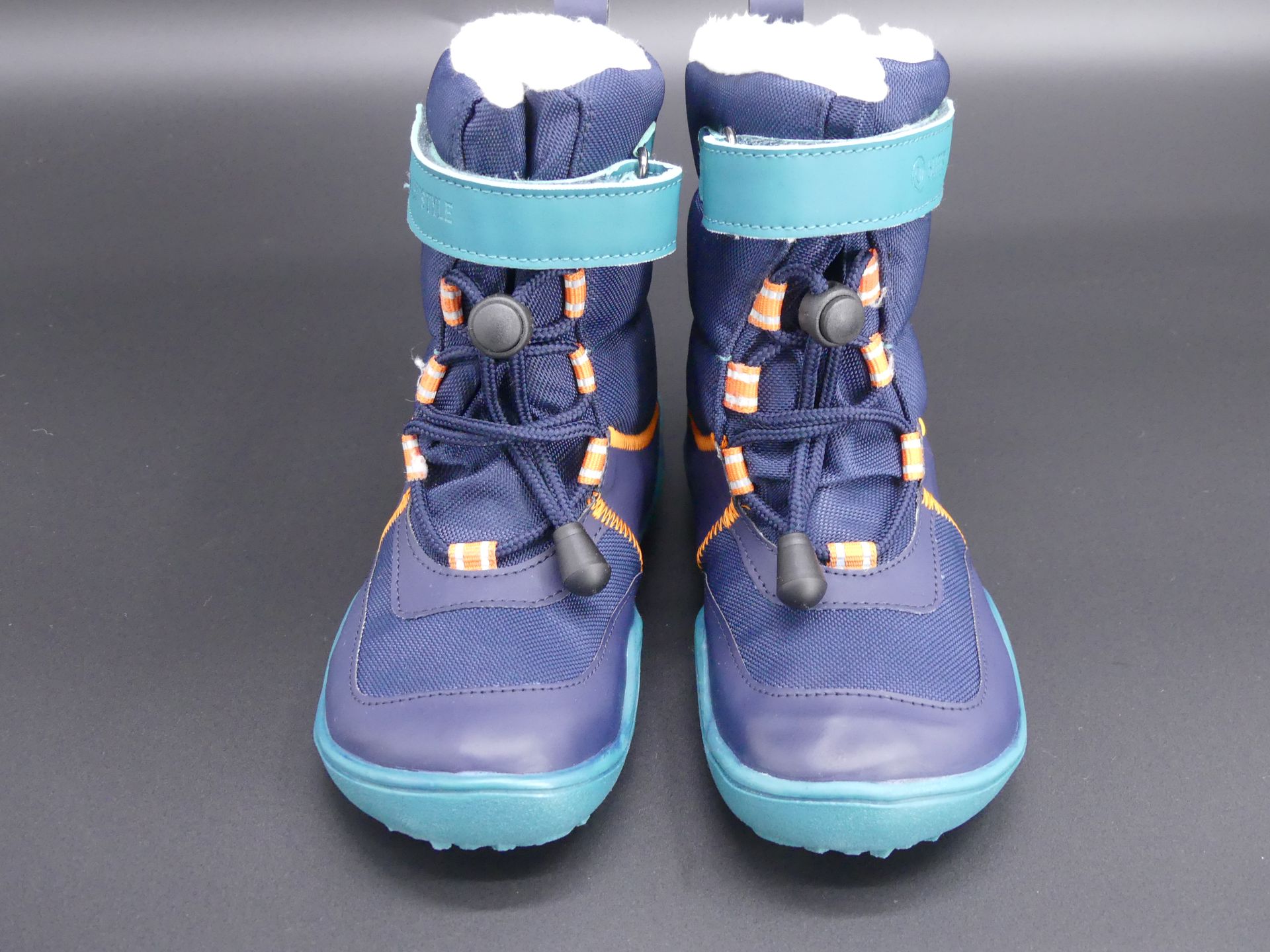 bLifestyle | Monodon Tex | marine – blau, tuerkis – Barfuß-Winterschuhe