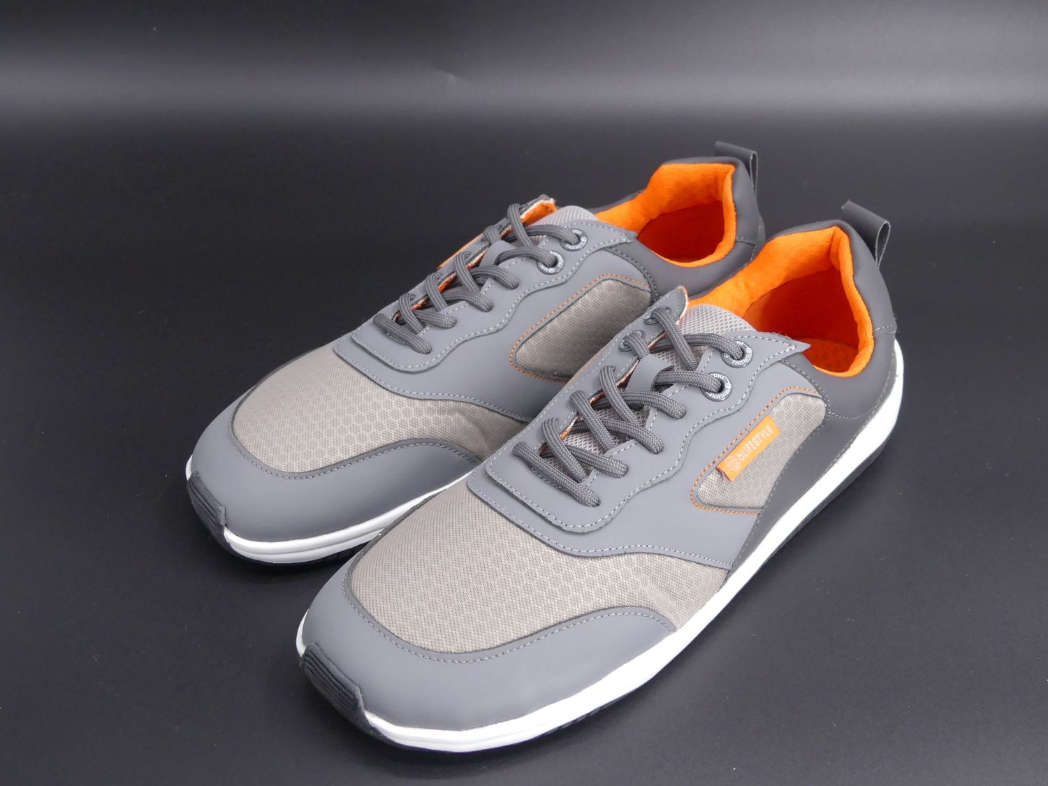 bLifestyle fitnessSTYLE – sportlicher Barfußschuh Anthrazit