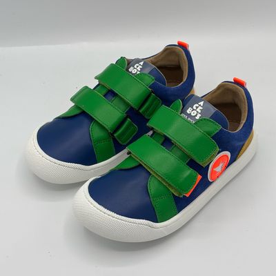 Acebos Klett – Barfußsneaker Cobalto & weiss für Kinder Acebos Klett – Barfußsneaker Cobalto & weiss für Kinder