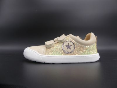Acebos Barfußsneaker – Beige mit Gummisohle & Klettverschluss Acebos Barfußsneaker – Beige mit Gummisohle & Klettverschluss