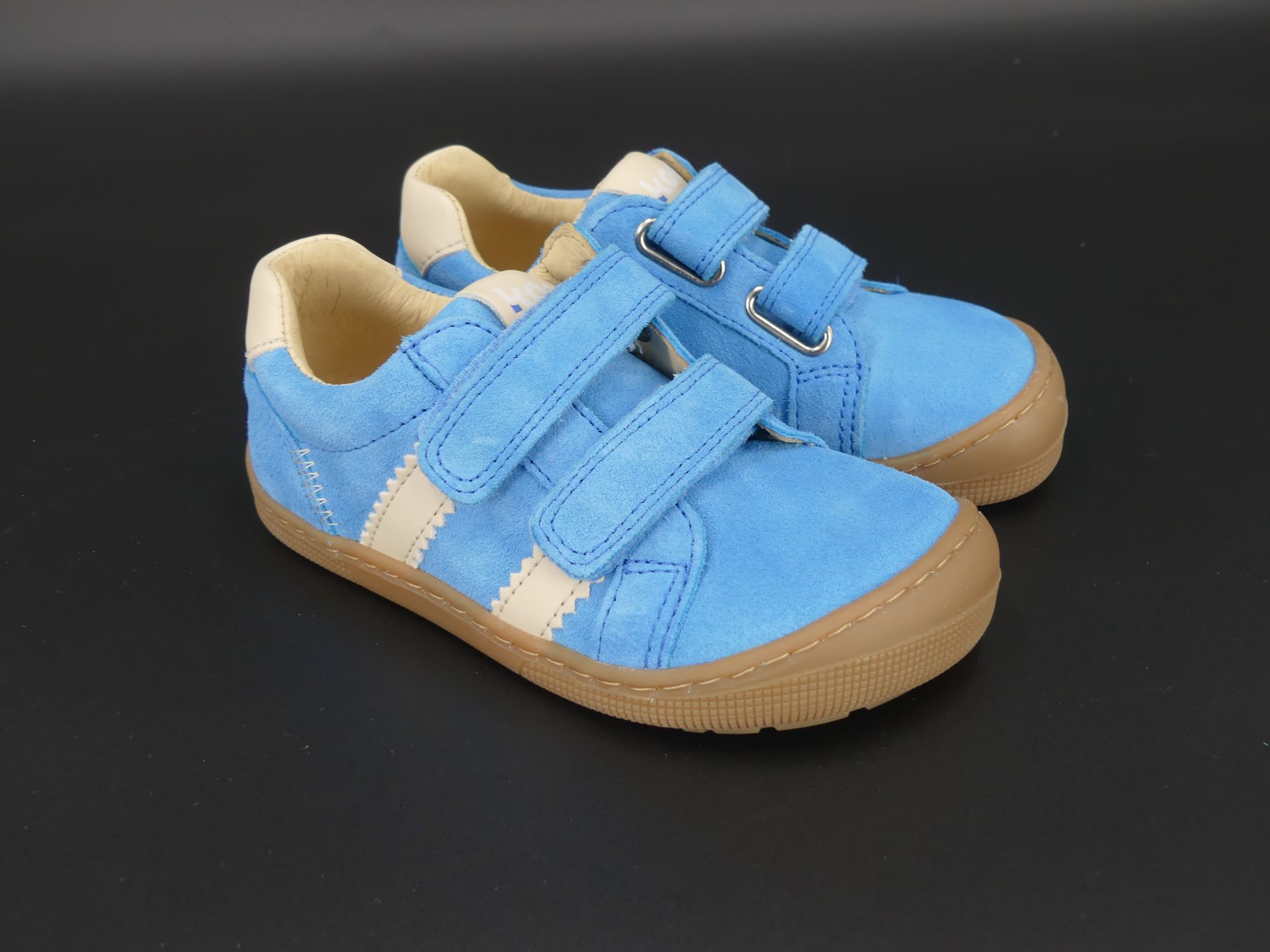 KOEL DENIS Suede Jeans Barfußsneaker Kinder