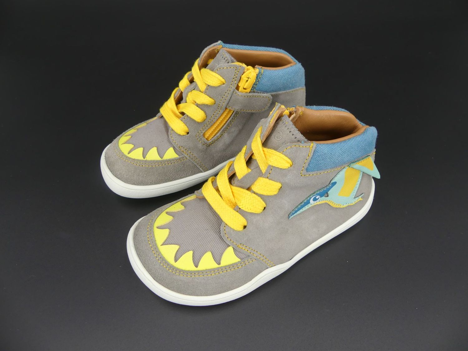 bLifestyle | kodiakbärSTYLE | ptero bLifestyle Ptero Dino Barfußschuhe Kinder