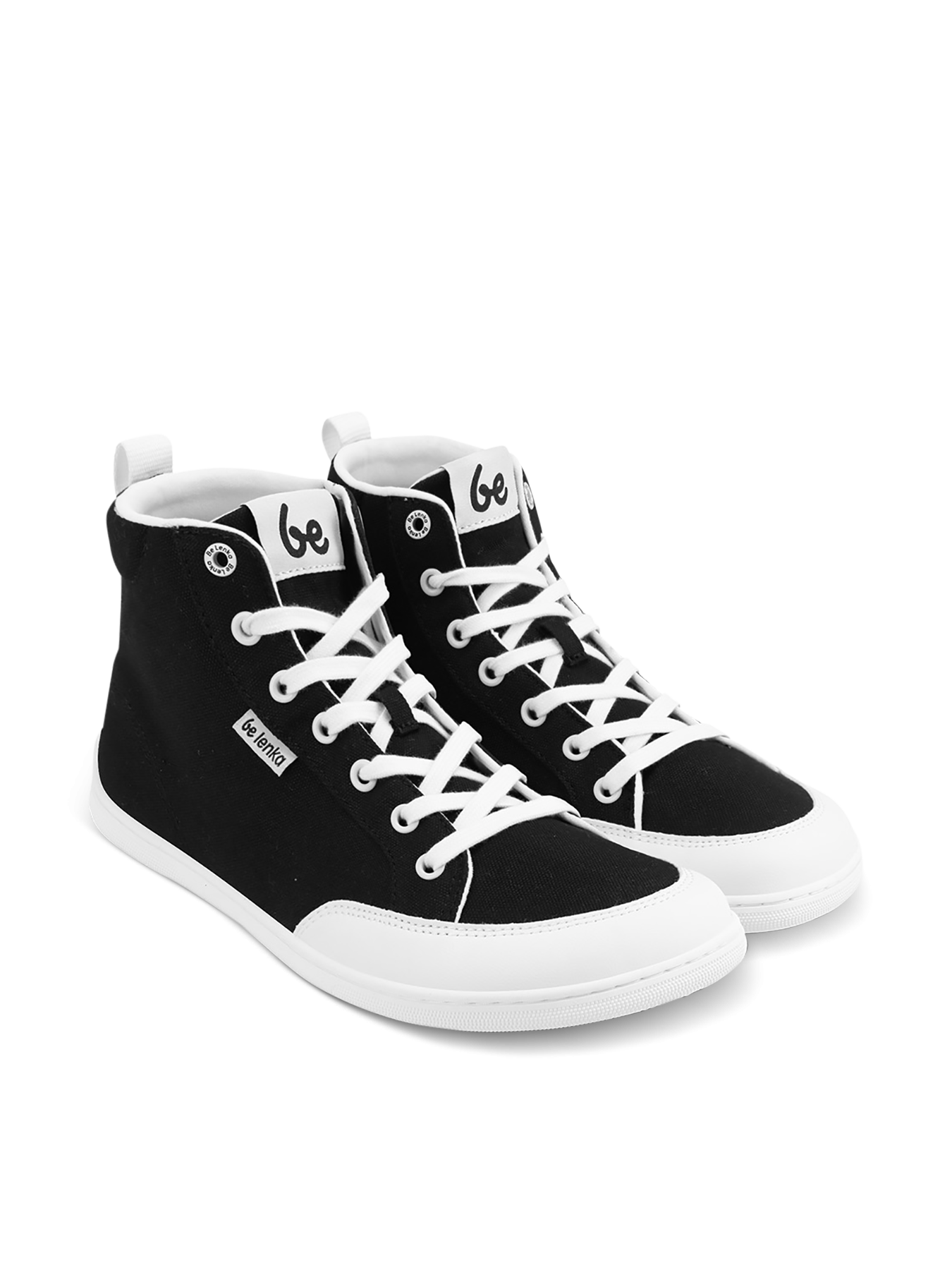 be Lenka Rebound High schwarze High Sneaker für Alltag, Freizeit und Übergangszeit
