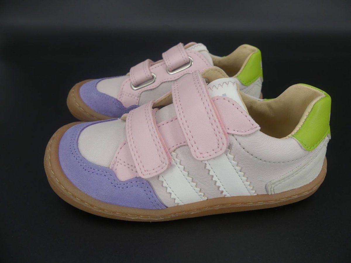 KOEL Bali 2.0 Lavendel – Bunte Barfußschuhe für Kinderfüße KOEL Bali 2.0 Lavendel Barfußschuhe Mädchen mit Klett