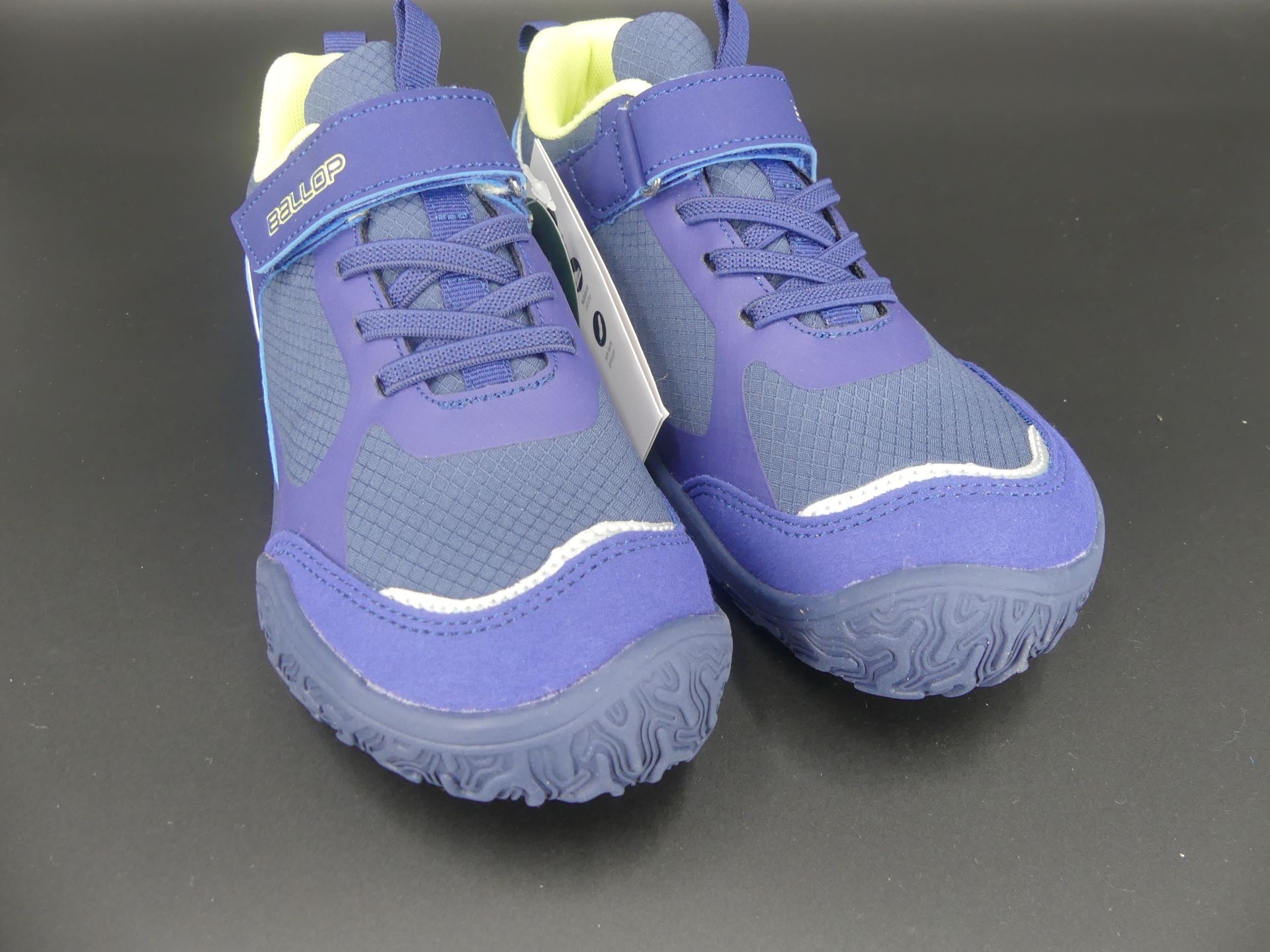 Ballop Evoluti Blau Kinder Sportschuhe mit nicht abfärbender Sohle für Schulsport und Training