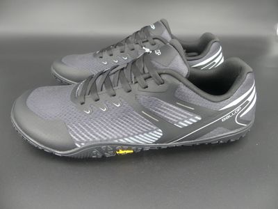 Ballop Escur – flexibler Barfuß-Turnschuh Schwarz