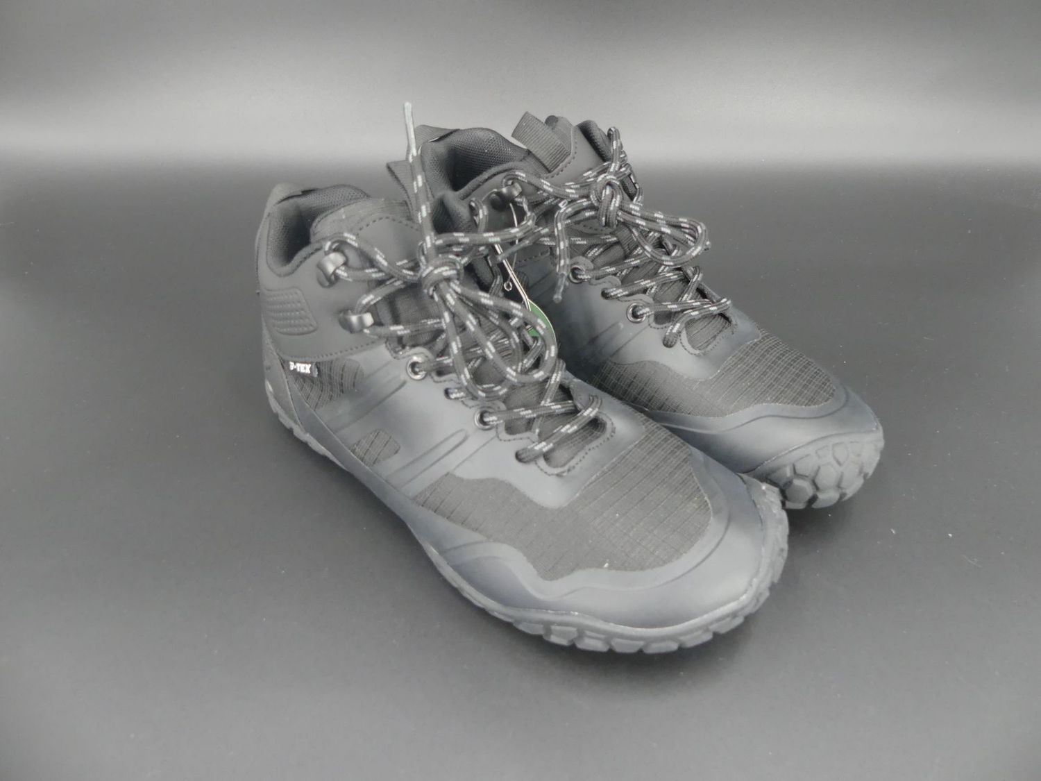 Ballop Kuluba W – wasserfester Mid‑Cut Barefoot‑Schuh Schwarz