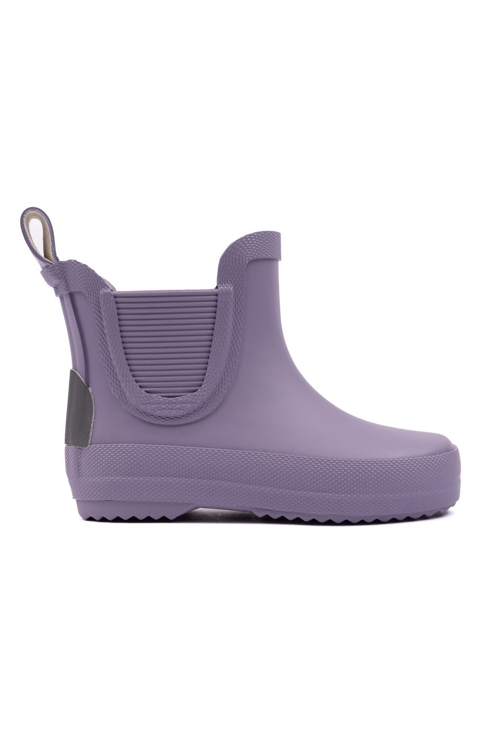 mikk-line Gummistiefel kurz in dusk – knöchelhoher Regenstiefel in dezentem lila