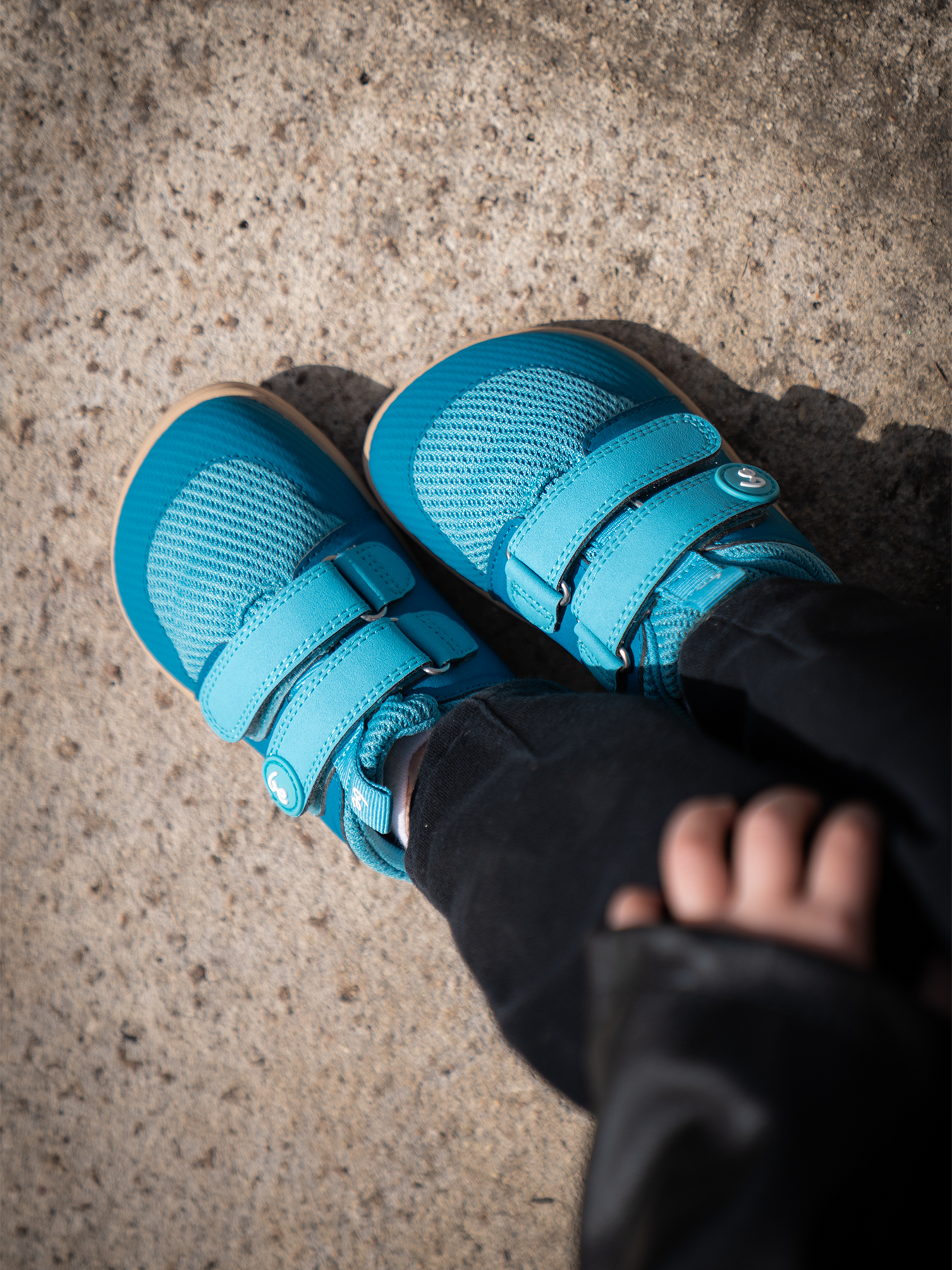 Be Lenka Bounty Aqua Barfußschuhe Kinder unisex in Türkis für breite Füße