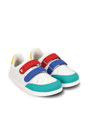 Be Lenka Energise Kids Weiß Bunt Barfußsneaker Kinder