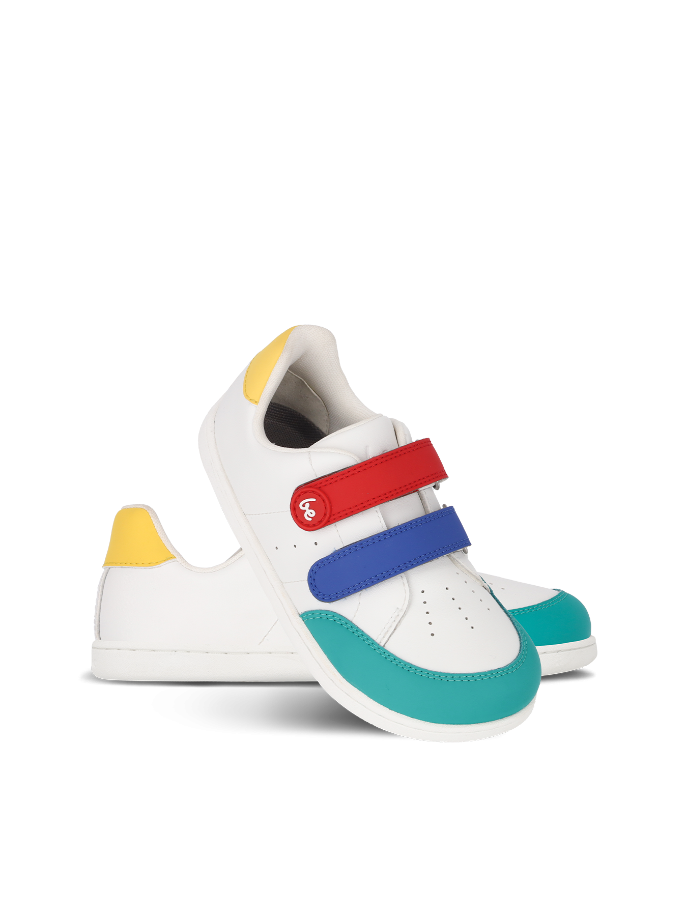 Be Lenka Energise Preschool White Multicolour breite Barfußsneaker Kinder für Kita und Alltag