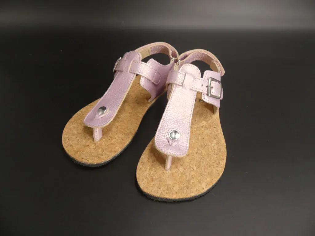 KOEL ABRIANA – Barfußsandale Pink Metallic KOEL ABRIANA – Barfußsandale Pink Metallic