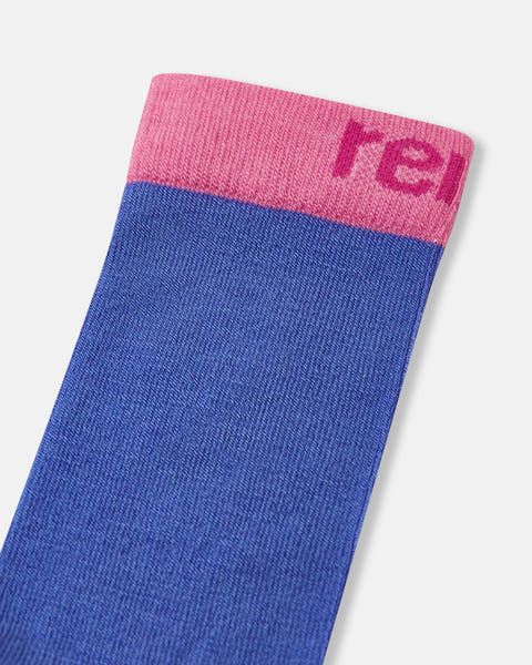 Reima Parit Soft Coral Kindersocken aus Merinowolle im 2er-Pack