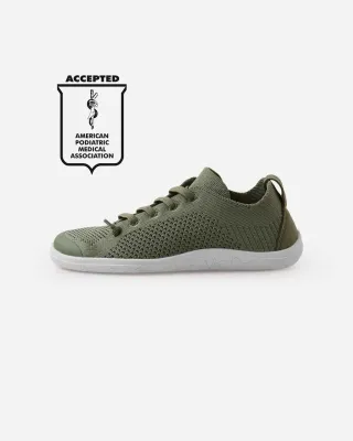 Reima Astelu Greyish Green – von Podologen empfohlen, flexible Barfußsohle