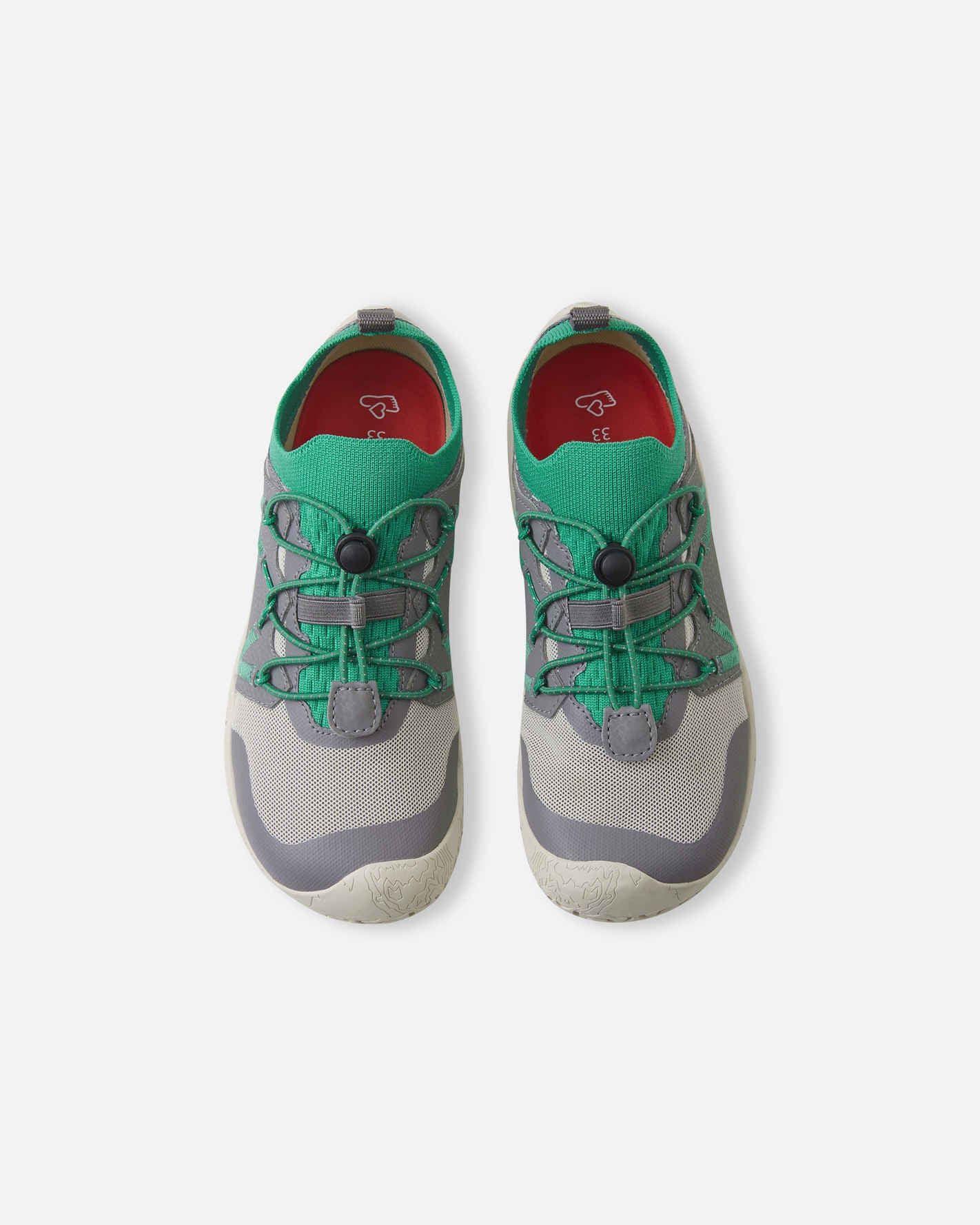 Reima Vaellus Kinder Barfuß Wanderschuh Earthy Beige mit flexibler Sohle