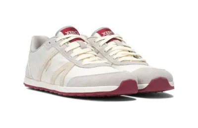 XERO Shoes Wynn Damen Barfuß Sneaker Tan Pink Sand Red Retro