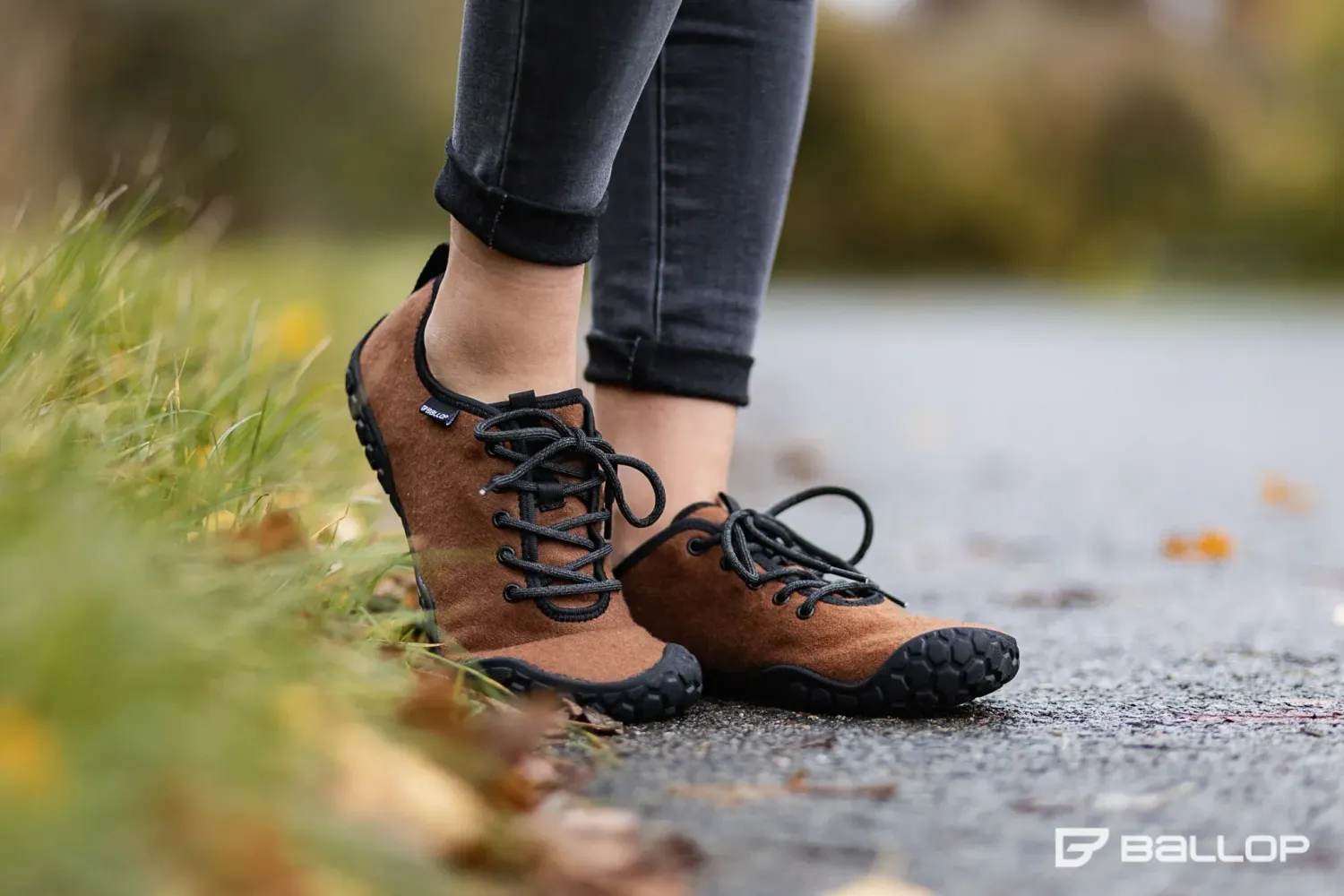 Ballop Corso Braun Barfußschuhe Unisex – leichter Alltagsschuh Ballop Corso Braun Barfußschuhe Unisex für Alltag und Übergang