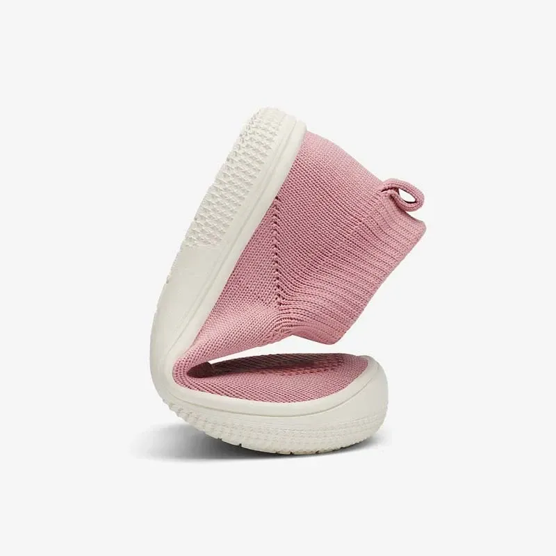 Saguaro Aigle I rosa Kinder Barfußschuh Seitenansicht leicht flexibel