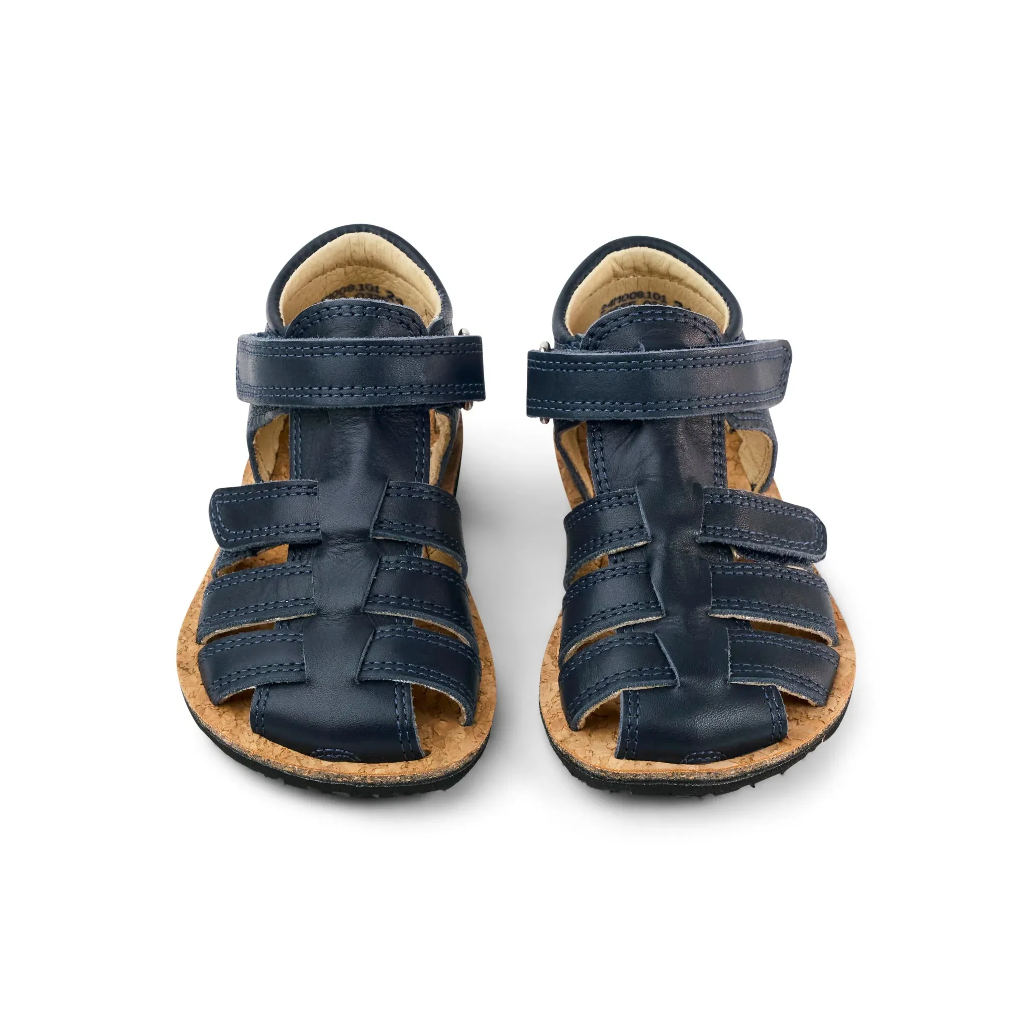 KOEL Arin Napa Sandale Blue Kinder Barfußsandale Seitenansicht