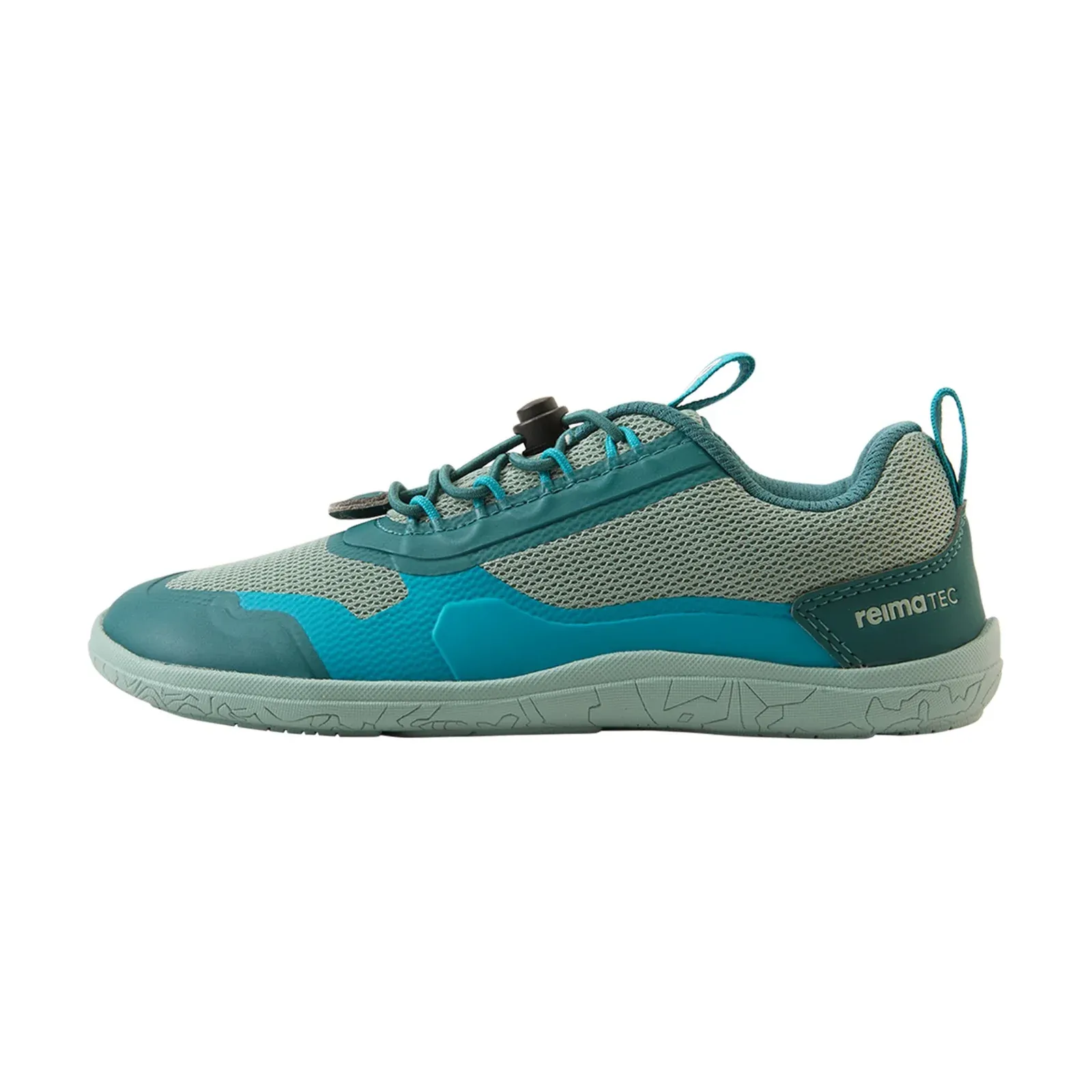 Reima Tallustelu Stone Green Barfußschuhe Kinder Übergangsschuh mit TEX-Membran