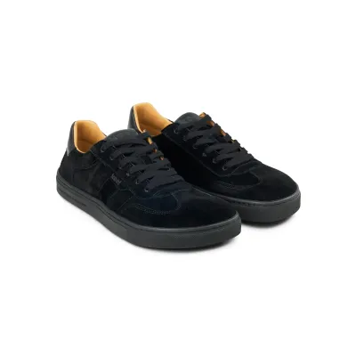 KOEL HELENA SUEDE Black | Barfuß Sneaker Damen Schwarz Schwarze Barfußschuhe Damen KOEL HELENA SUEDE aus Veloursleder