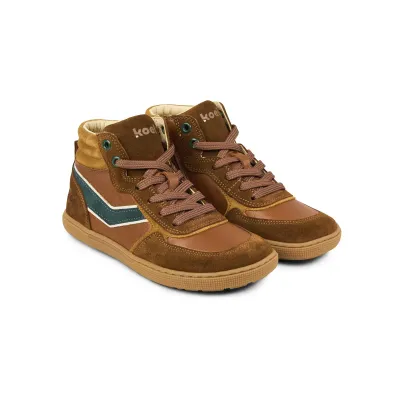 KOEL Danish Cognac | Barfuß Übergangsschuhe Kinder KOEL Danish Cognac Barfuß Übergangsschuhe Kinder aus Leder und Veloursleder