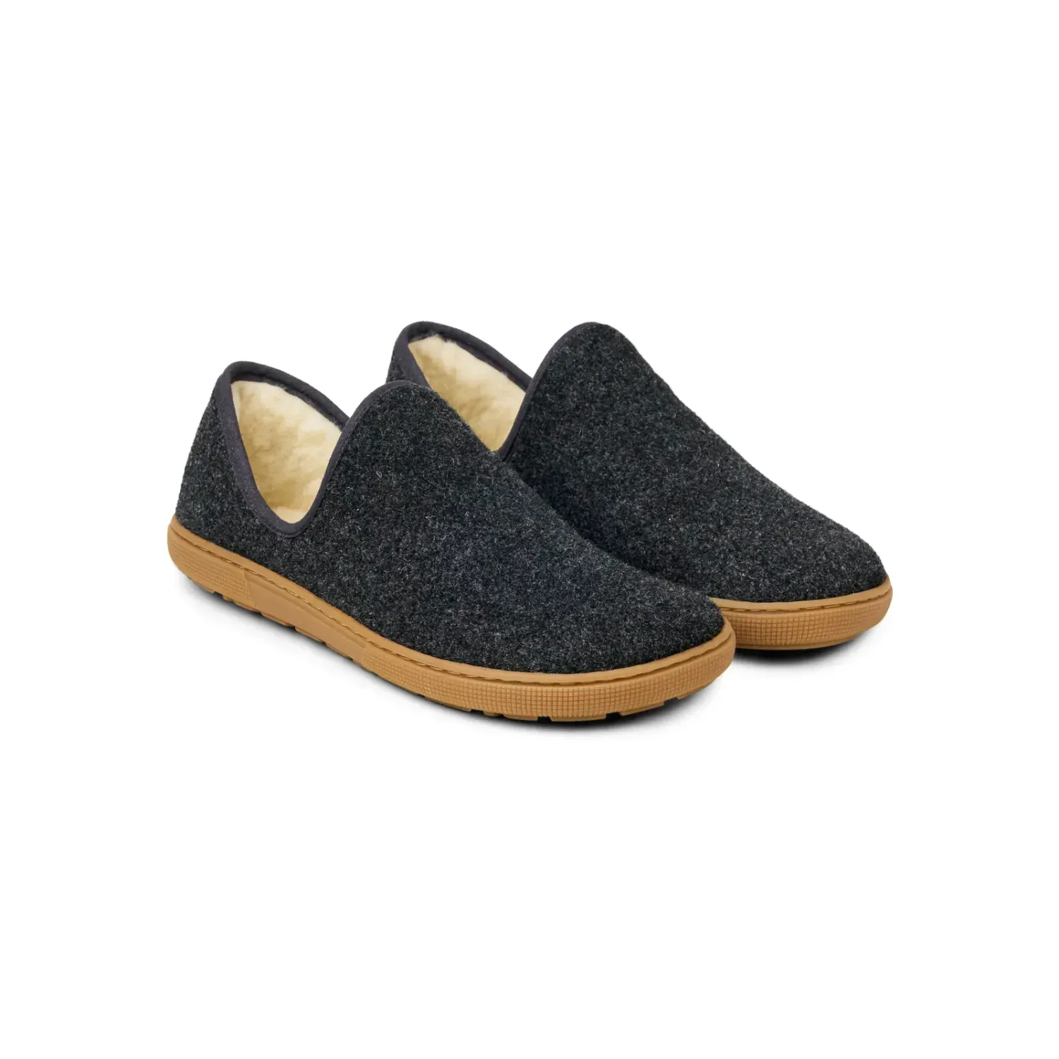 KOEL Fayra Dark Grey | Barfuß Hausschuhe Damen KOEL Fayra Dark Grey Barfuß Hausschuhe Damen