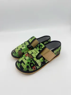 RAYVE Elastic Cubes grüne Barfuß Hausschuhe Jungen