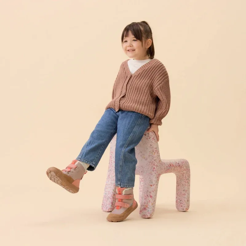 Affenzahn Winty Pony Winter Barfußschuhe Mädchen mit Wollfutter